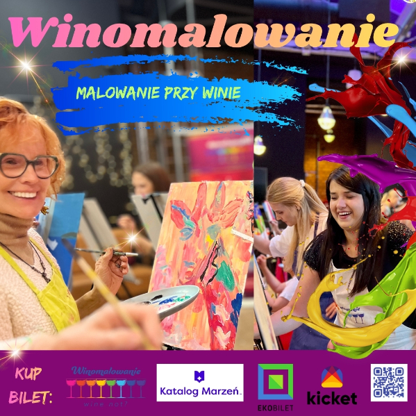 MALOWANIE przy WINIE  -  WARSZAWA - sob. 27.06.2026