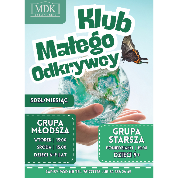Klub Małego Odkrywcy - CZERWIEC 2026