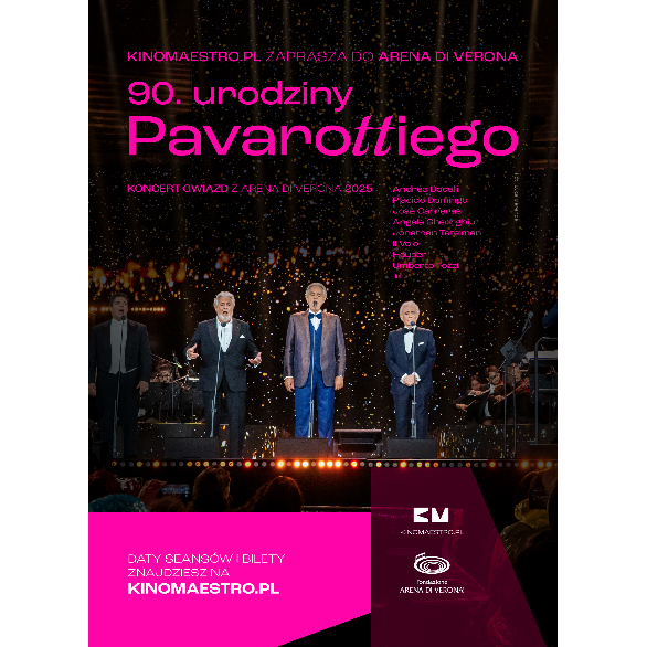 PAVAROTTI 90! - retransmisja koncertu