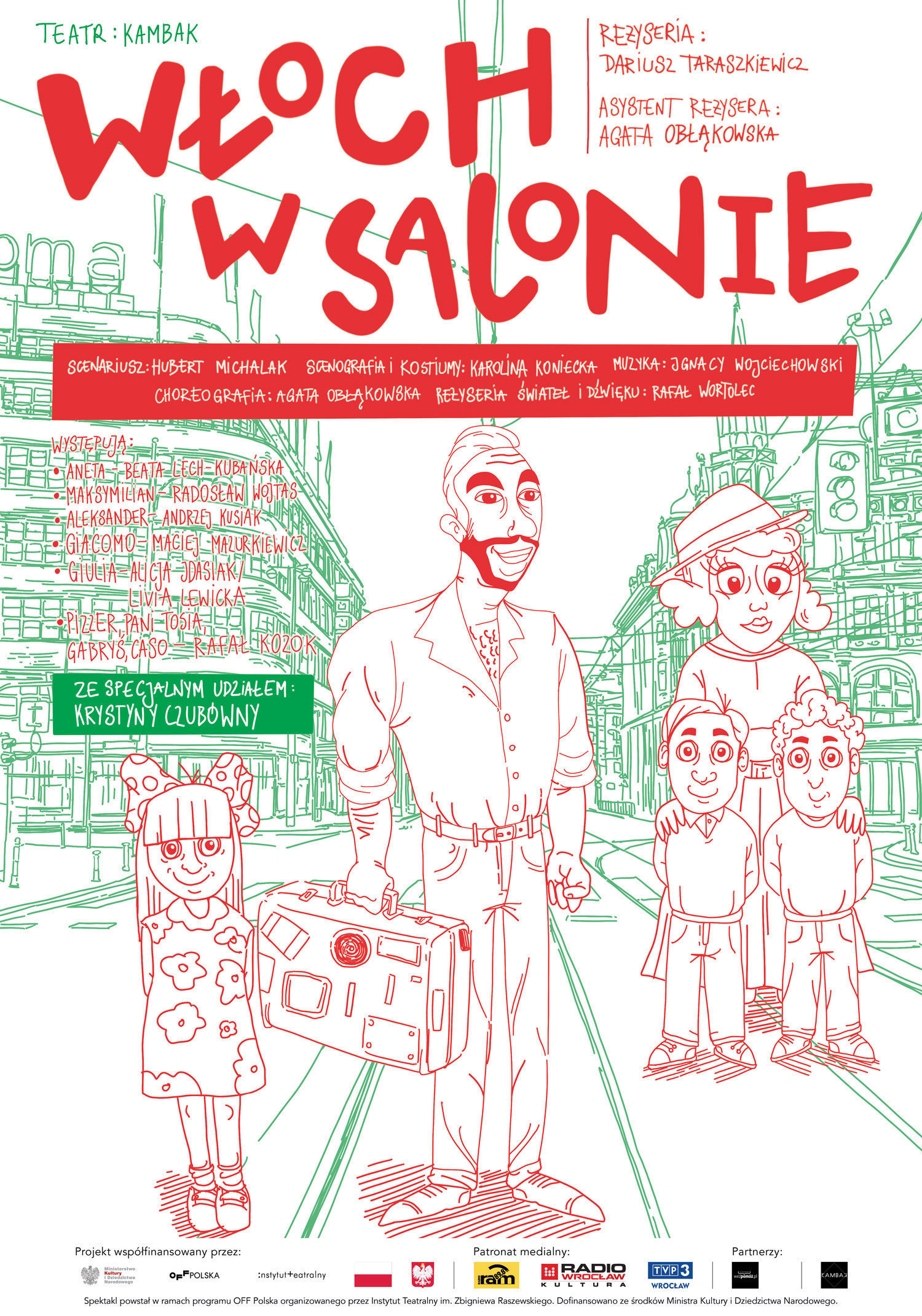 Włoch w salonie