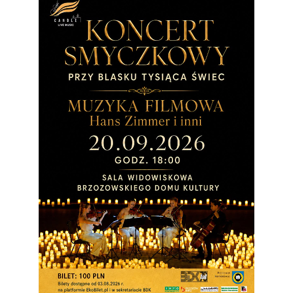 KONCERT SMYCZKOWY przy blasku 1000 świec