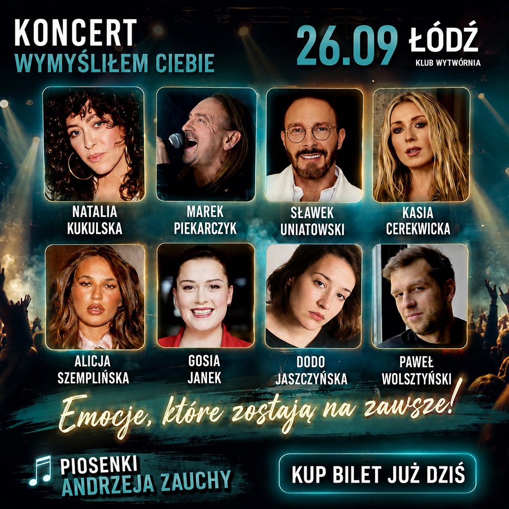 Wymyśliłem Ciebie - Koncert Piosenek Andrzeja Zauchy