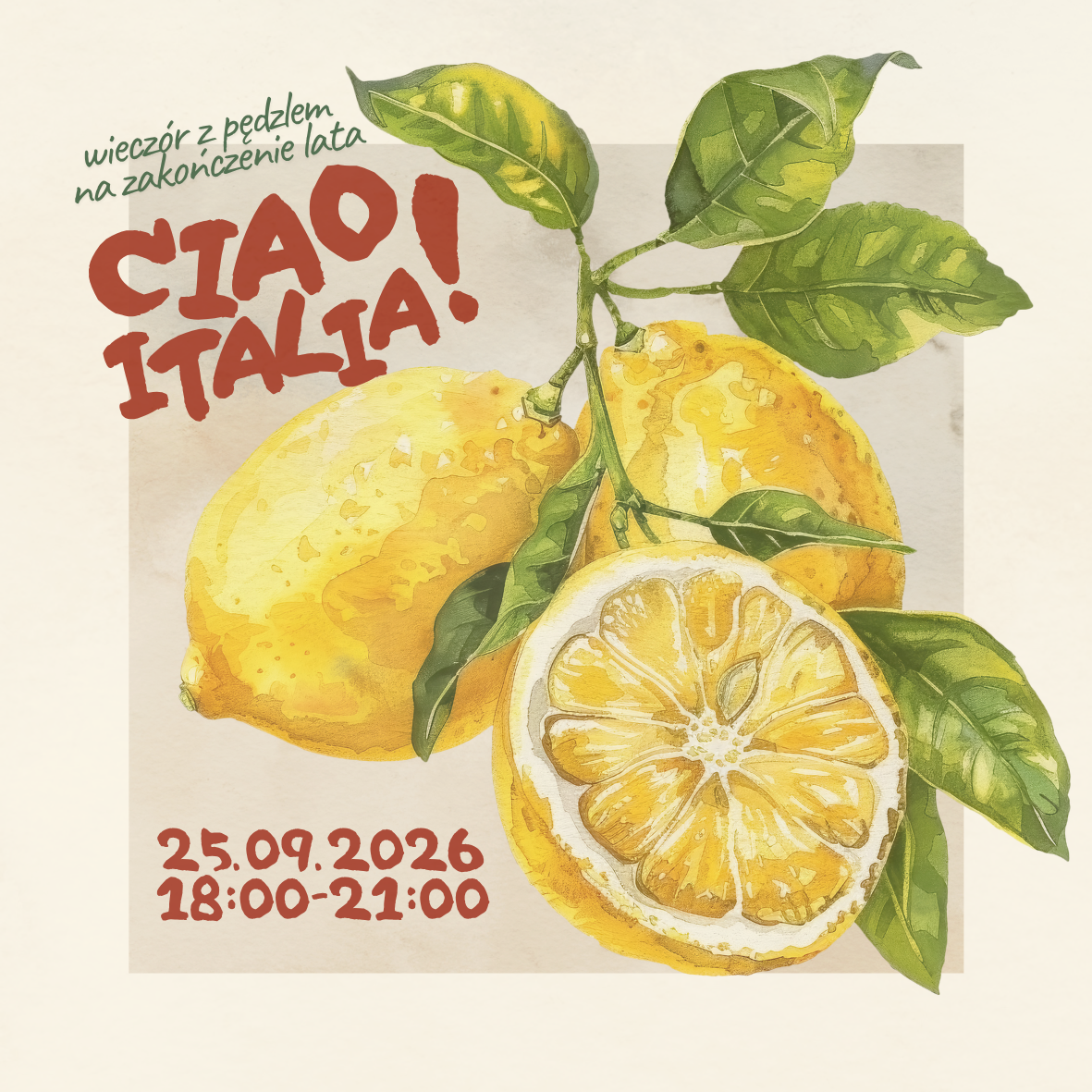 CIAO ITALIA - WARSZTATY MALARSKIE