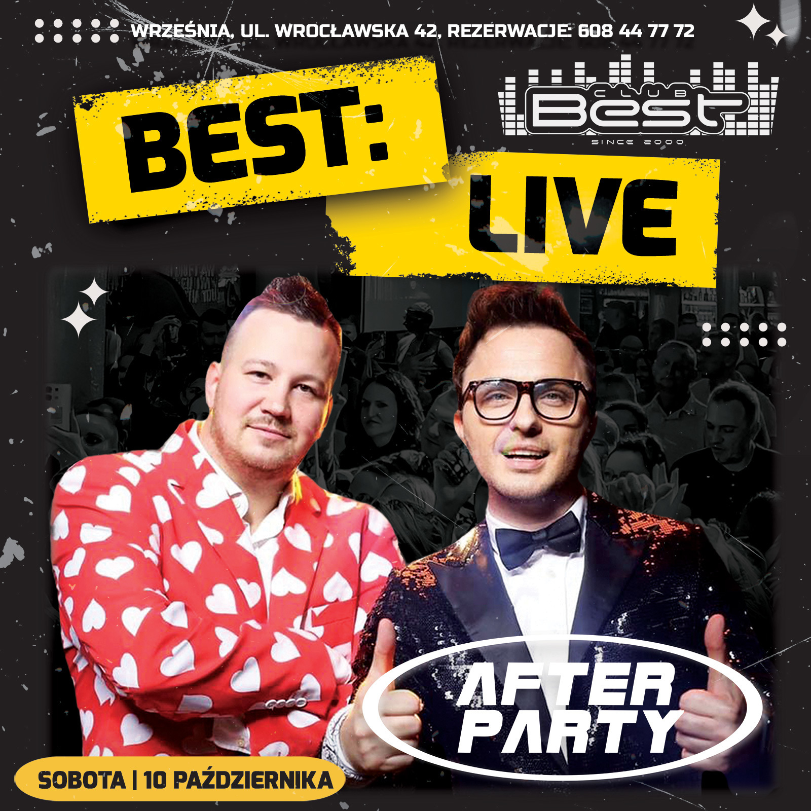 AFTER PARTY - koncert oraz impreza taneczna - Club Best Września